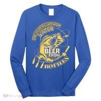 I Rescue Fish From Water And Beer From Bottles Funny Gift Long Sleeve Shirt thumb 0