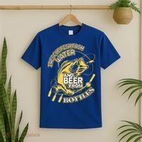 I Rescue Fish From Water And Beer From Bottles Funny Gift T-Shirt thumb 2