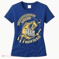 I Rescue Fish From Water And Beer From Bottles Funny Gift Women's T-Shirt thumb 0