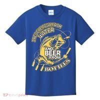 I Rescue Fish From Water And Beer From Bottles Funny Gift Kids T-Shirt thumb 0