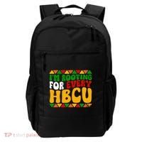 IM Rooting For Every Hbcu Historical Black College Student Backpack thumb 0