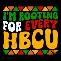 IM Rooting For Every Hbcu Historical Black College Student Ornament thumb 1