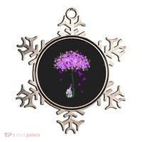 ILl Remember For You Purple Elephant AlzheimerS Awareness Ornament thumb 0