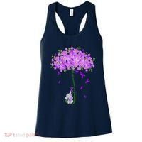 ILl Remember For You Purple Elephant AlzheimerS Awareness Women's Tank Top thumb 0
