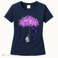 ILl Remember For You Purple Elephant AlzheimerS Awareness Women's T-Shirt thumb 0