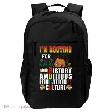 Im Rooting For Every HBCU Black History Month African Backpack