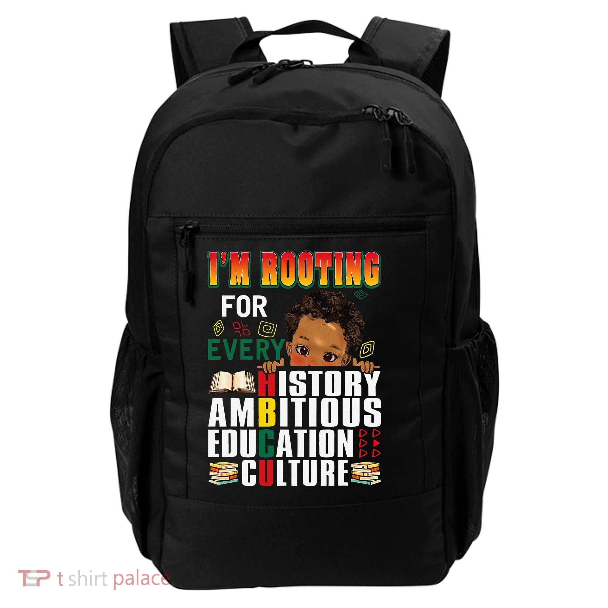 Im Rooting For Every HBCU Black History Month African Backpack