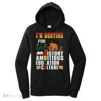 Im Rooting For Every HBCU Black History Month African Women's Hoodie thumb 0