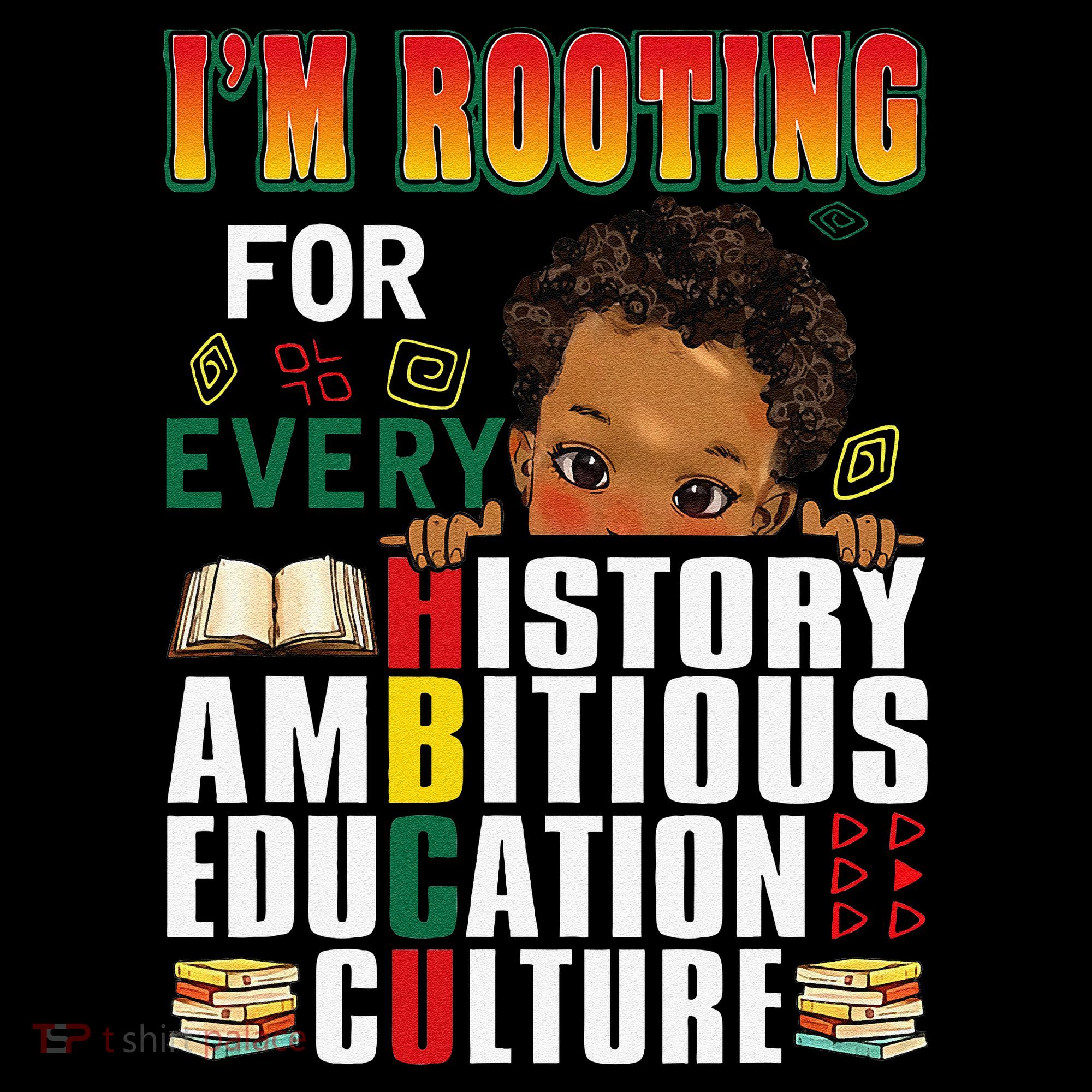 Im Rooting For Every HBCU Black History Month African Women's Hoodie