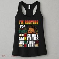 Im Rooting For Every HBCU Black History Month African Women's Tank Top thumb 3