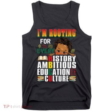 Im Rooting For Every HBCU Black History Month African Tank Top