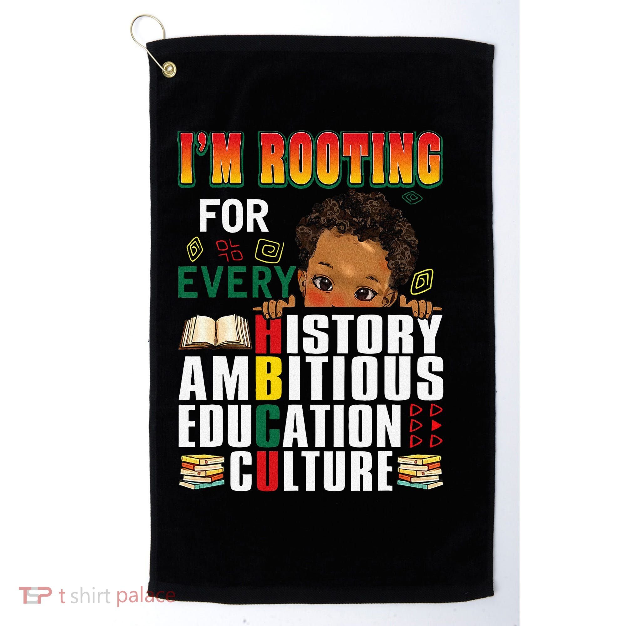 Im Rooting For Every HBCU Black History Month African Golf Towel