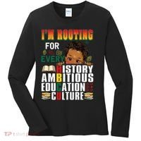 Im Rooting For Every HBCU Black History Month African Women's Long Sleeve Shirt thumb 0