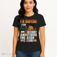 Im Rooting For Every HBCU Black History Month African Women's T-Shirt thumb 4
