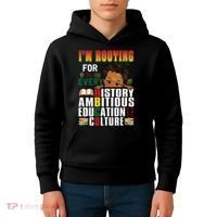 Im Rooting For Every HBCU Black History Month African Kids Hoodie thumb 4