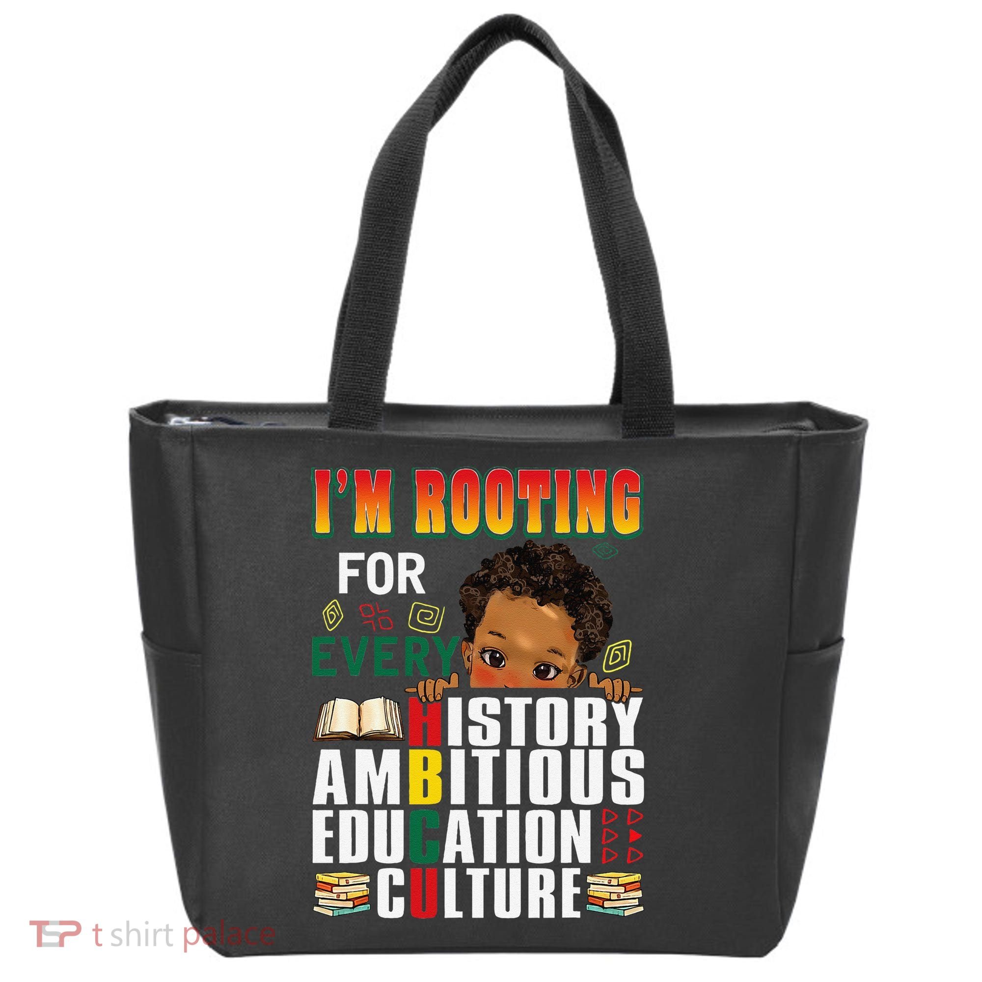 Im Rooting For Every HBCU Black History Month African Tote Bag