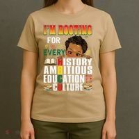 Im Rooting For Every HBCU Black History Month African T-Shirt thumb 4
