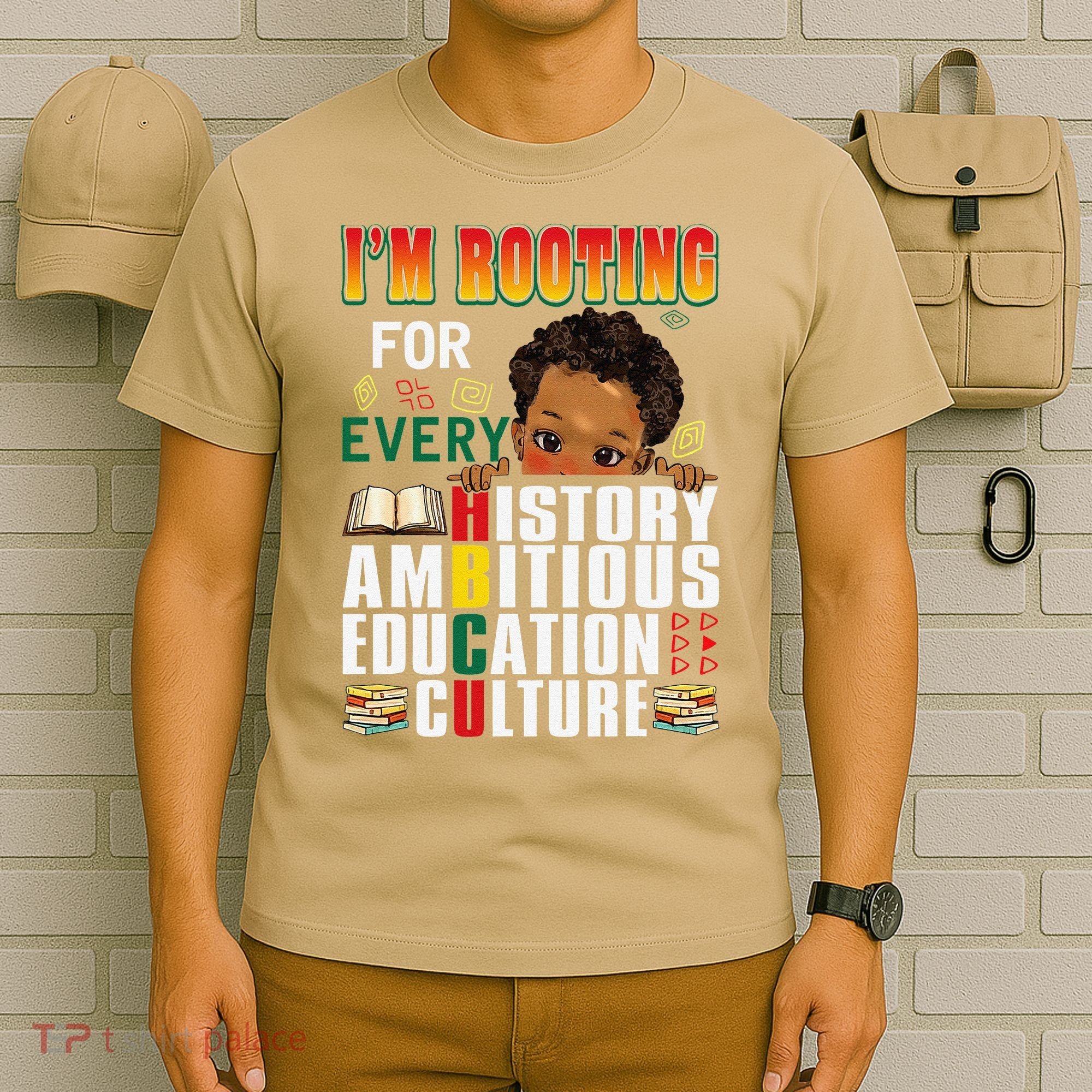Im Rooting For Every HBCU Black History Month African T-Shirt