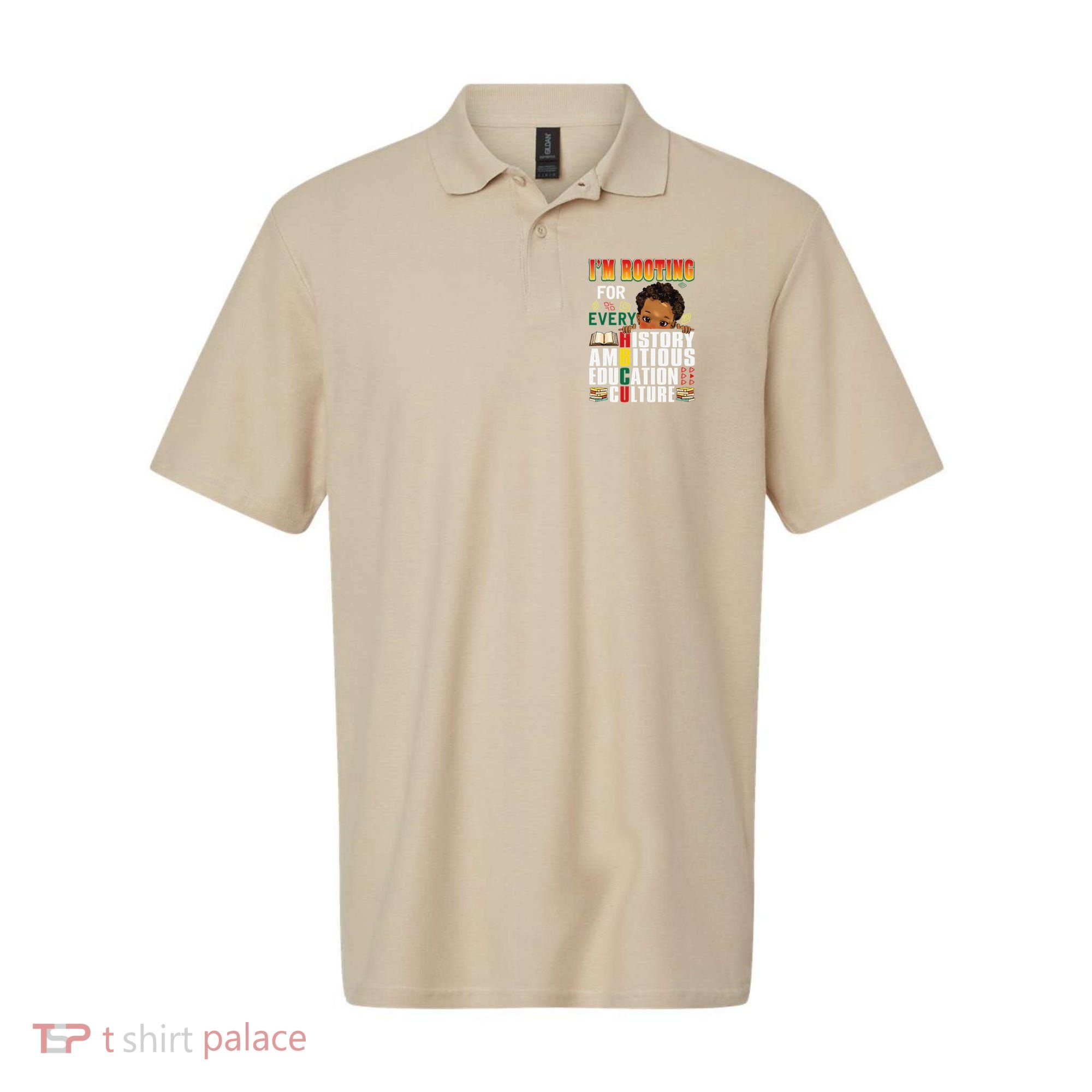 Im Rooting For Every HBCU Black History Month African Polo