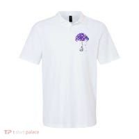 ILl Remember For You Purple Elephant AlzheimerS Awareness Polo thumb 0