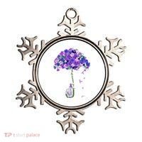 ILl Remember For You Purple Elephant AlzheimerS Awareness Ornament thumb 0