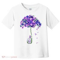 ILl Remember For You Purple Elephant AlzheimerS Awareness Toddler T-Shirt thumb 0