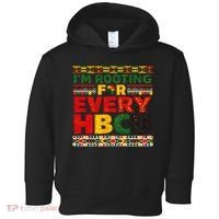 I'm Rooting For Every HBCU Toddler Hoodie thumb 0