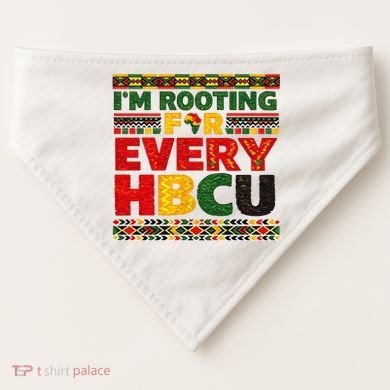 I'm Rooting For Every HBCU USA-Made Doggie Bandana