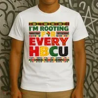 I'm Rooting For Every HBCU T-Shirt thumb 3