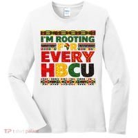 I'm Rooting For Every HBCU Women's Long Sleeve Shirt thumb 0
