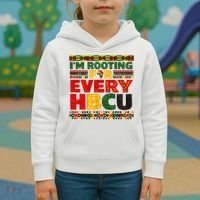 I'm Rooting For Every HBCU Kids Hoodie thumb 3