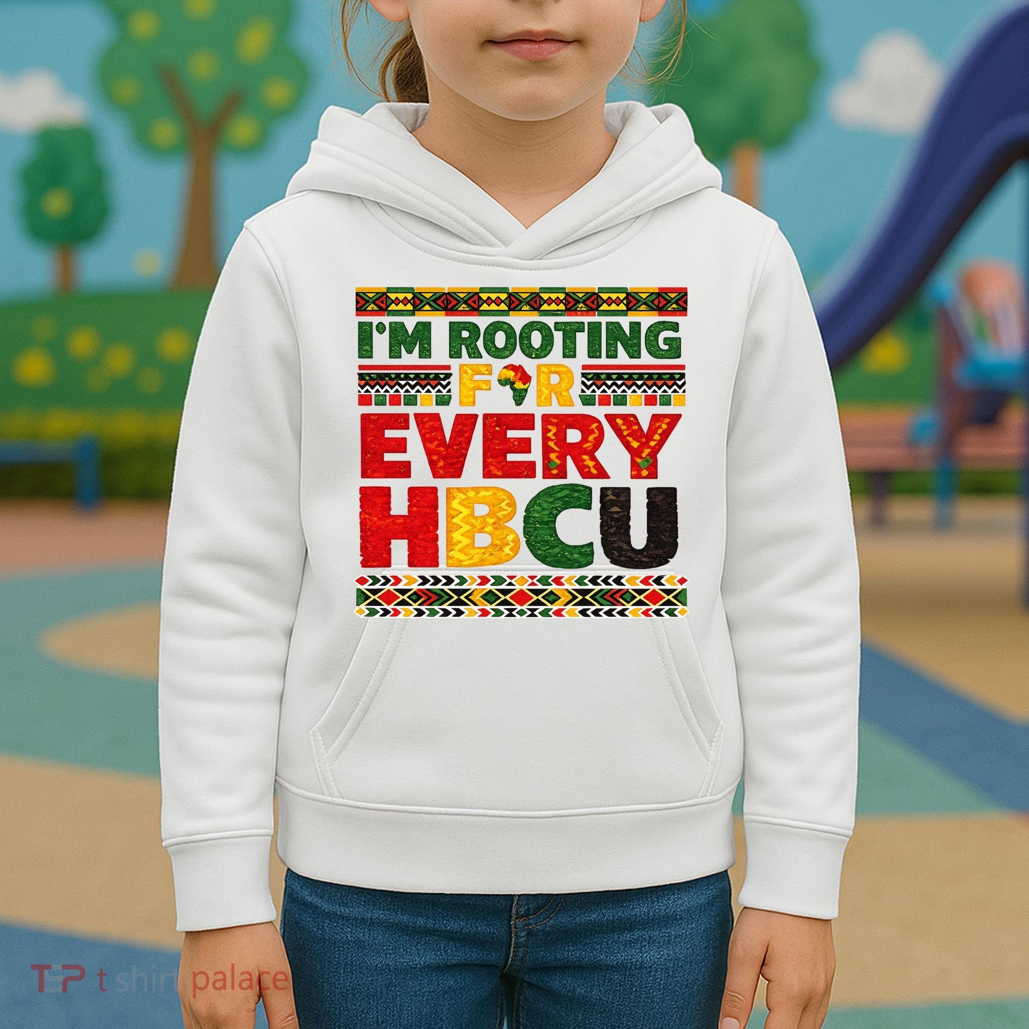 I'm Rooting For Every HBCU Kids Hoodie