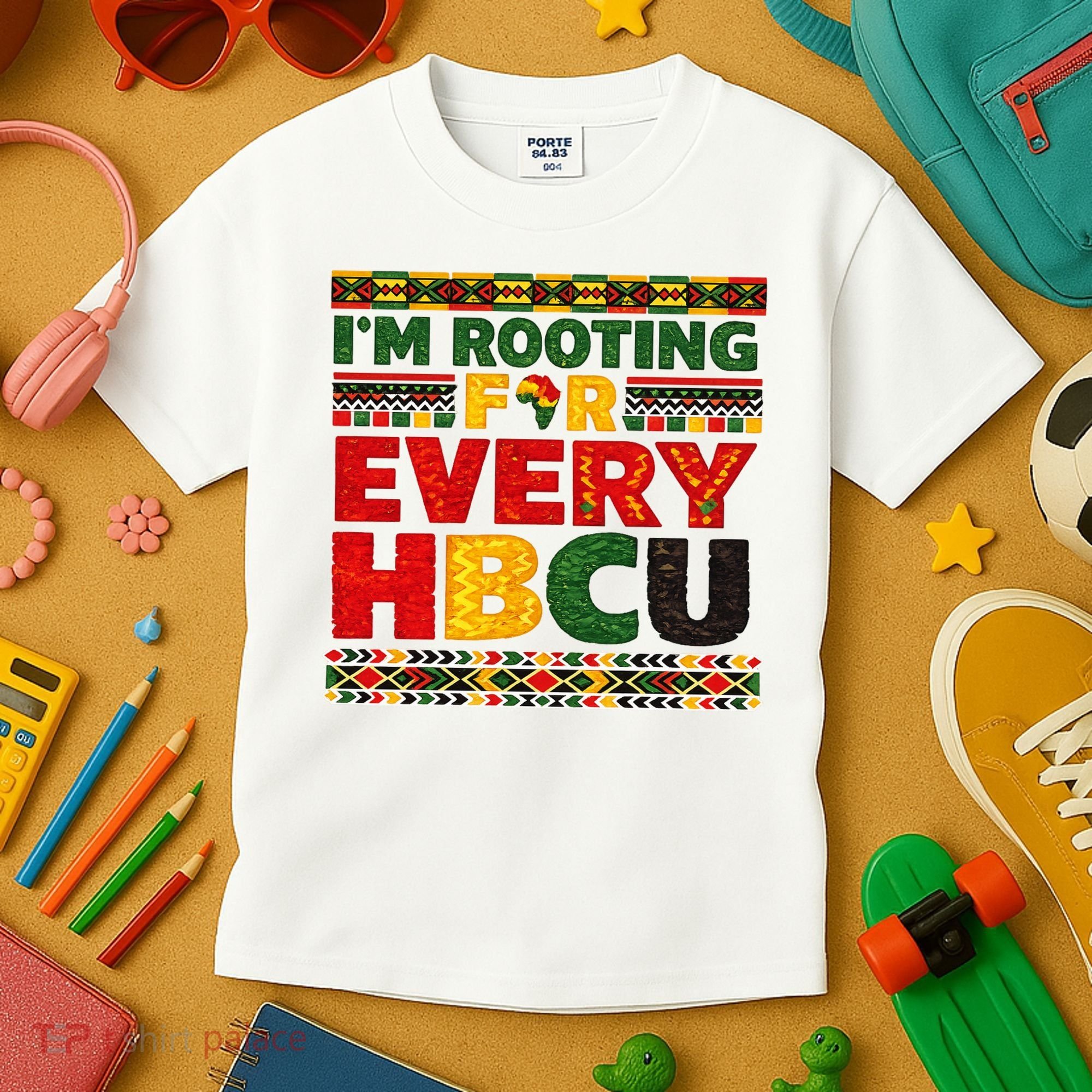 I'm Rooting For Every HBCU Kids T-Shirt