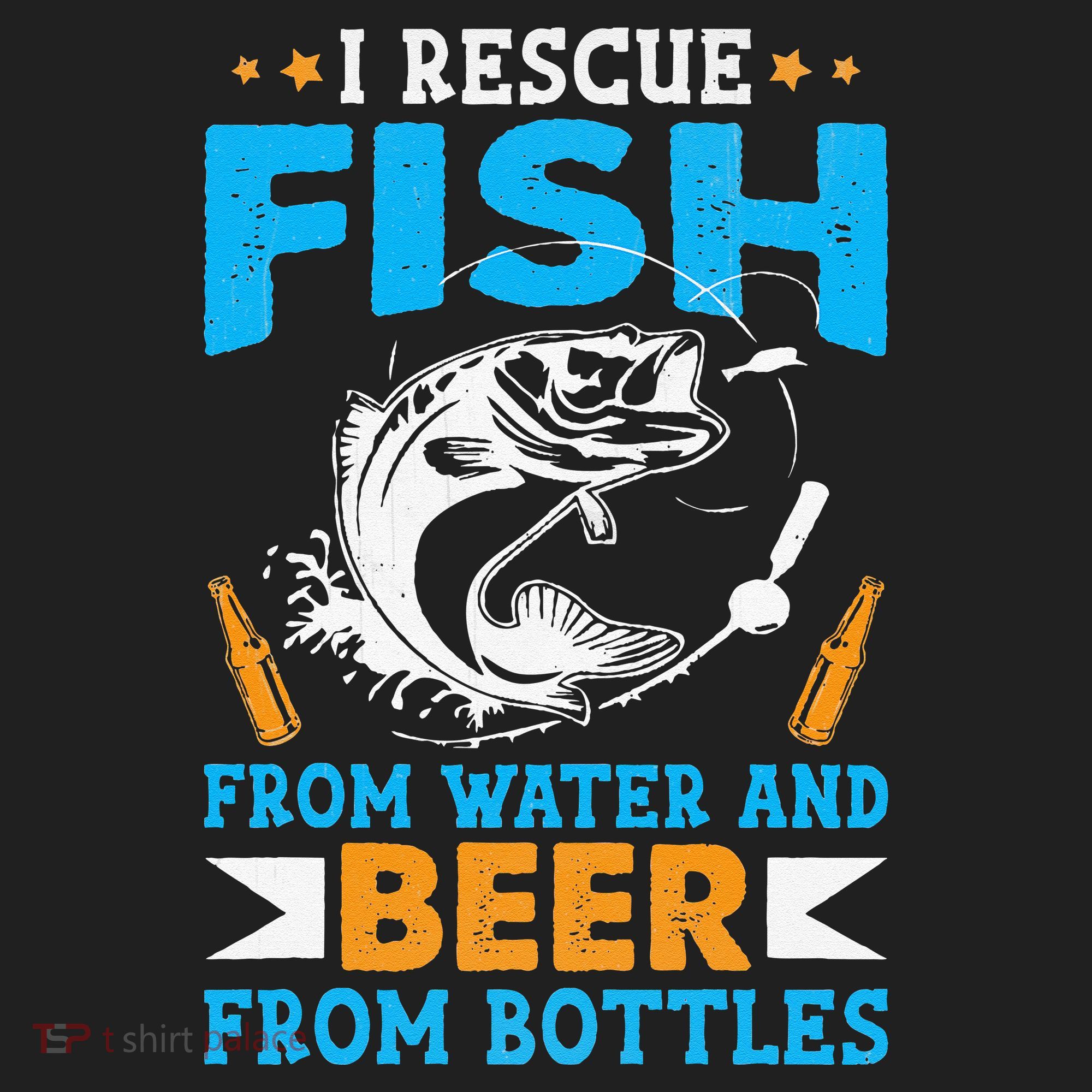 I Rescue Fish From Water And Beer From Bottles Fisherman Beanie