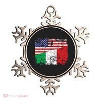 ITALIAN ROOTS Half American Flag USA ITALY FLAG Ornament thumb 0