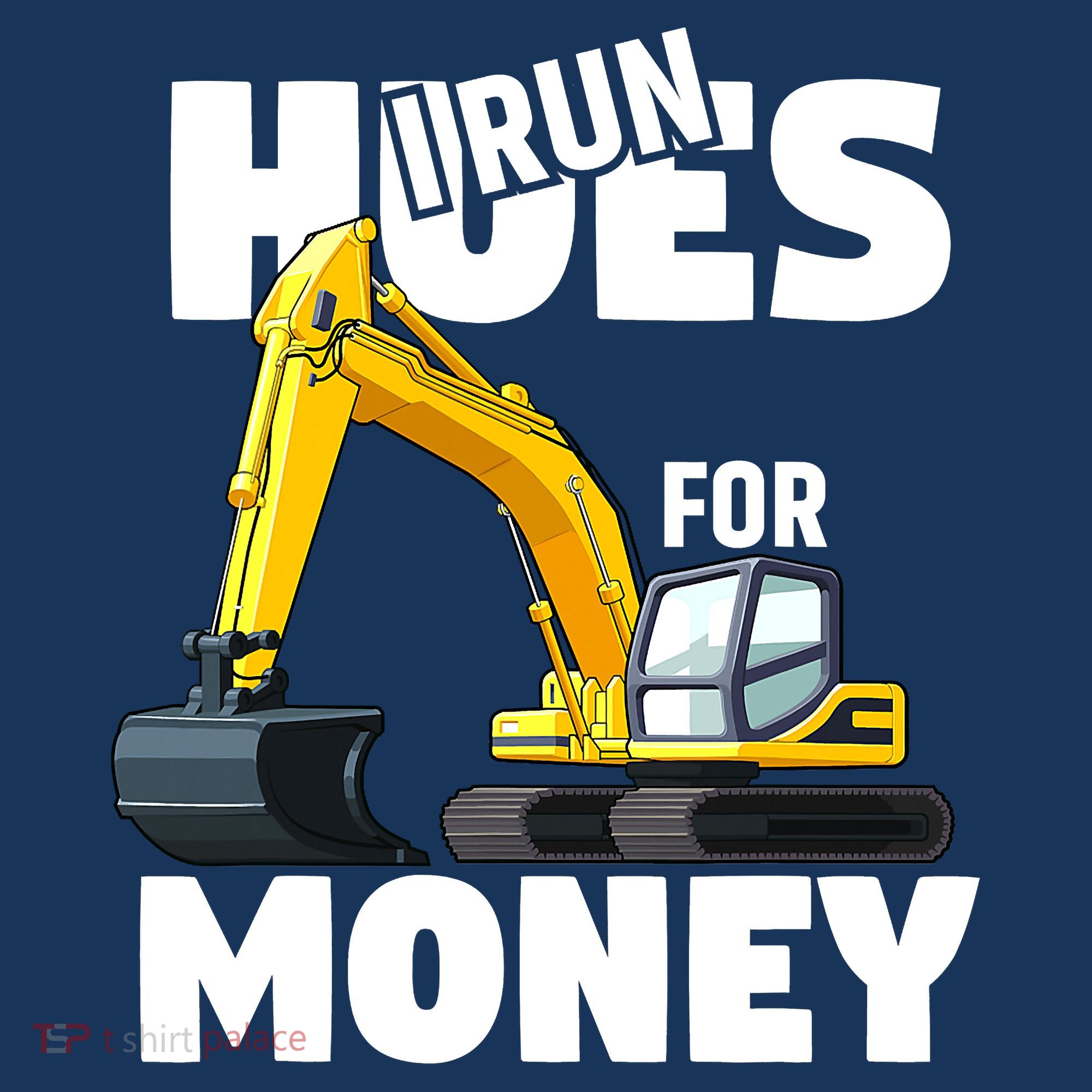 I Run Hoes For Money Funny Construction Worker Humor Women's Tank Top