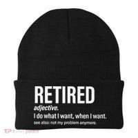Im Retired I Do What I Want When I Want Beanie thumb 0
