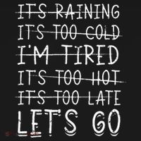 It's raining It's too cold I'm tired It's too hot It's too Mousepad thumb 1