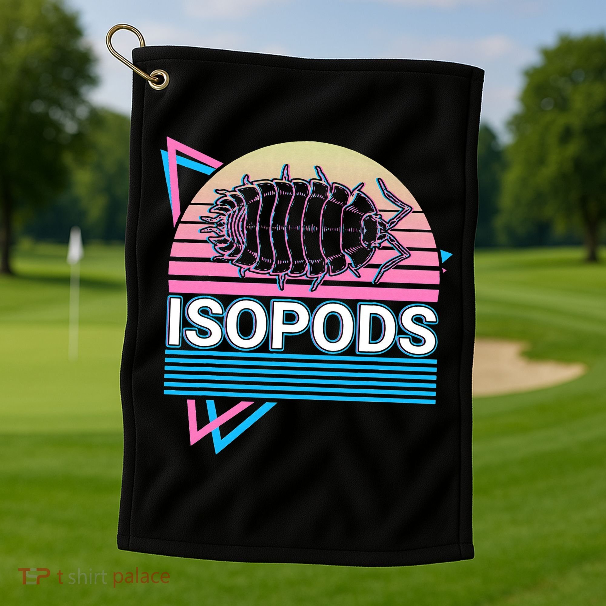 Isopods Retro Golf Towel