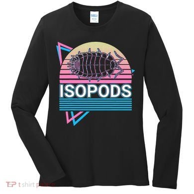 Isopods Retro Women's Long Sleeve Shirt
