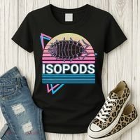 Isopods Retro Women's T-Shirt thumb 3
