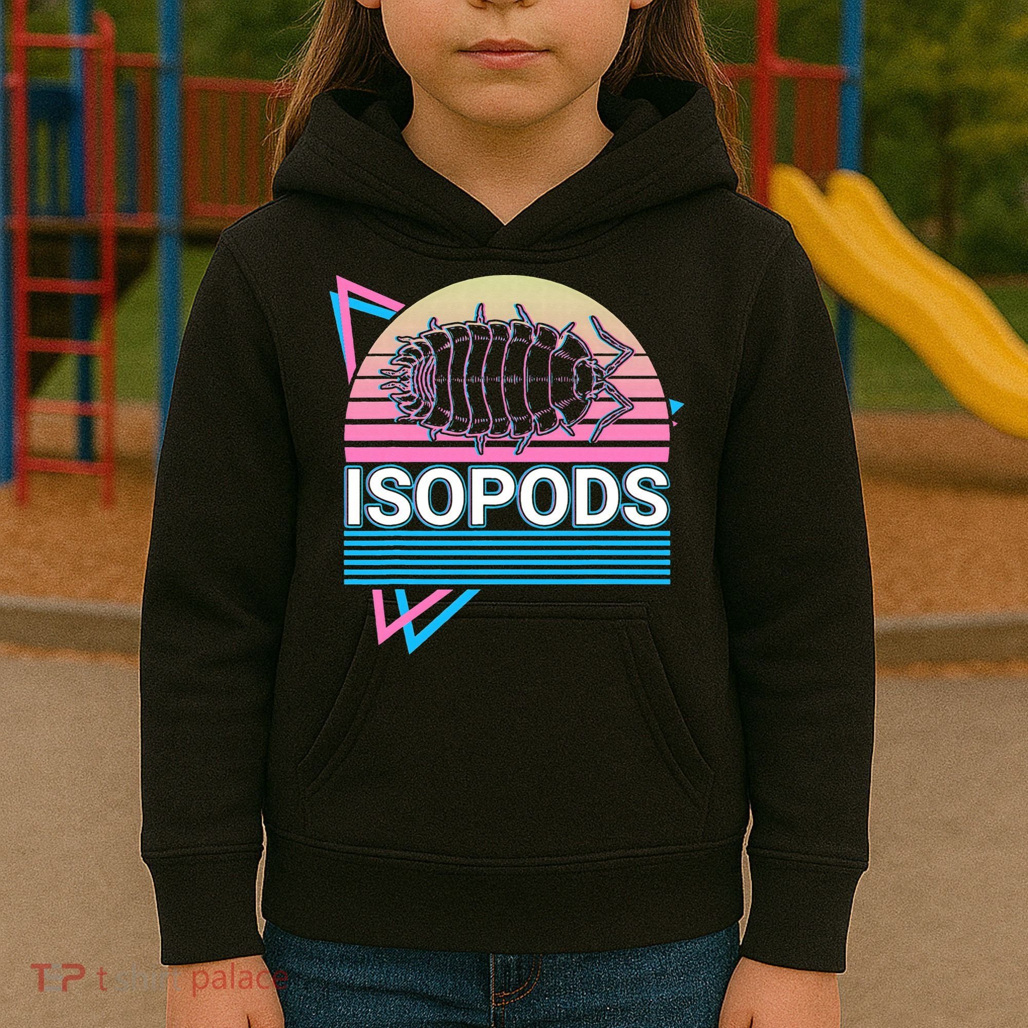 Isopods Retro Kids Hoodie