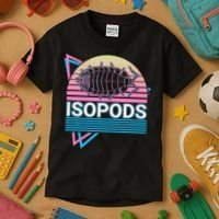 Isopods Retro Kids T-Shirt thumb 3