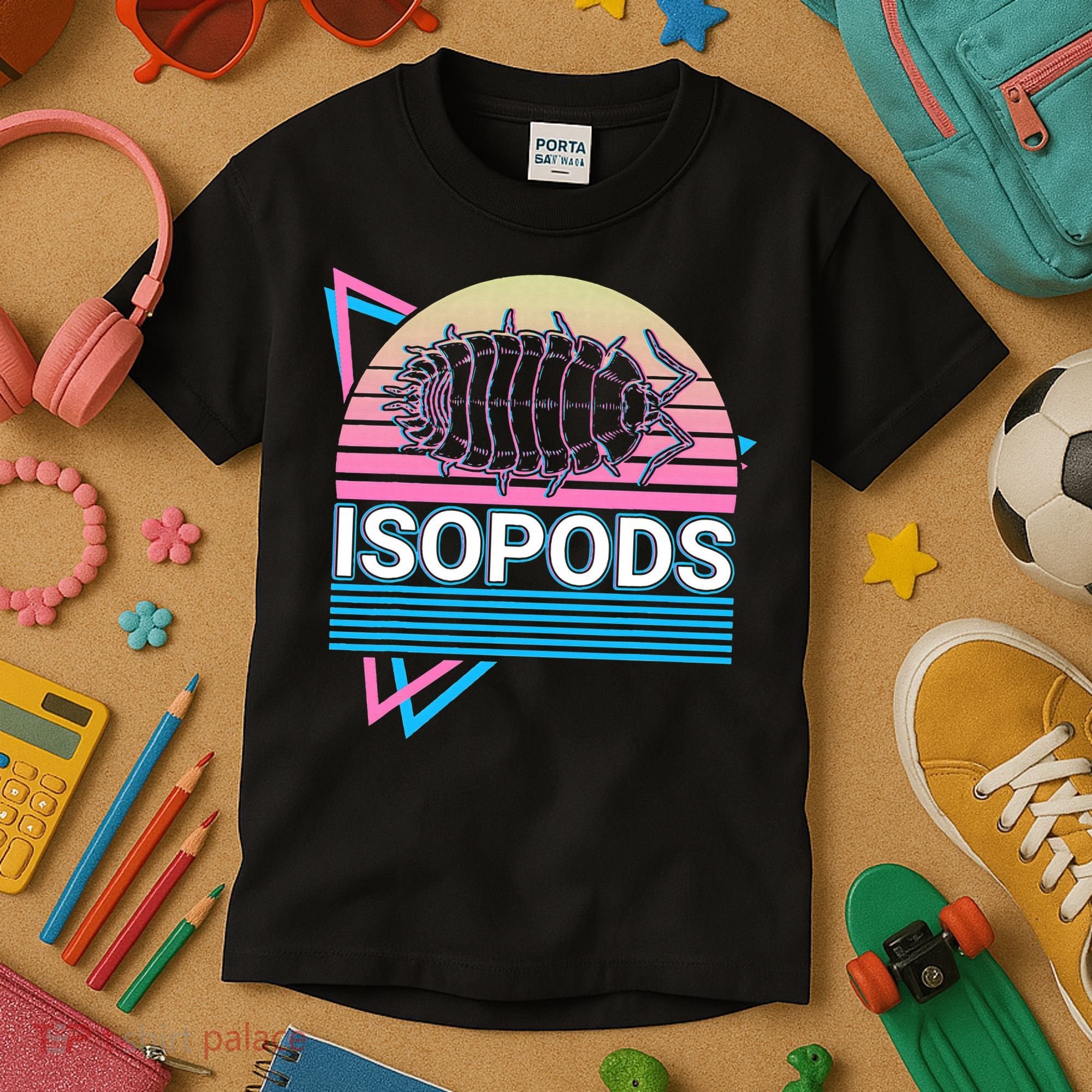 Isopods Retro Kids T-Shirt