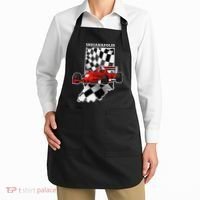 IndyCar Racing Indianapolis Map Checkered Flag Racer Apron thumb 2