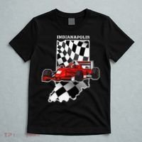 IndyCar Racing Indianapolis Map Checkered Flag Racer T-Shirt thumb 5