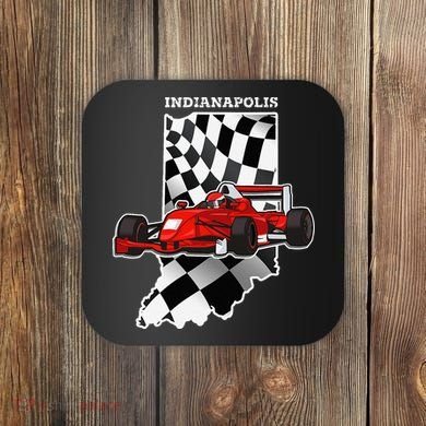 IndyCar Racing Indianapolis Map Checkered Flag Racer Coaster