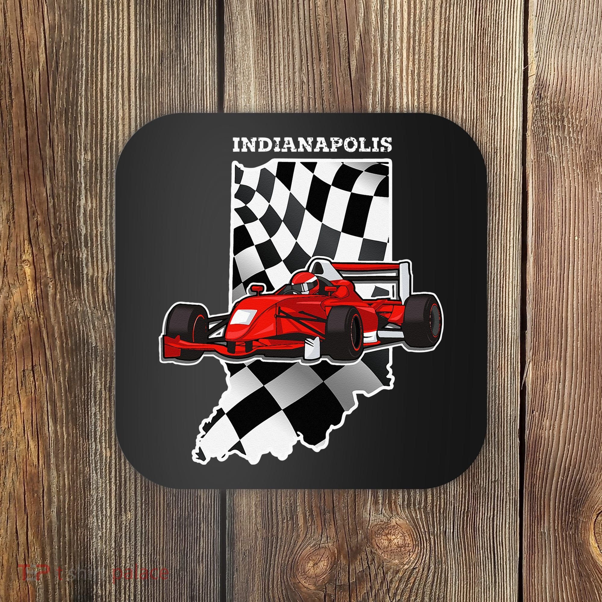 IndyCar Racing Indianapolis Map Checkered Flag Racer Coaster