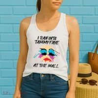 I Ran Into Tammy Faye Bakker At The Mall Women's Tank Top thumb 2