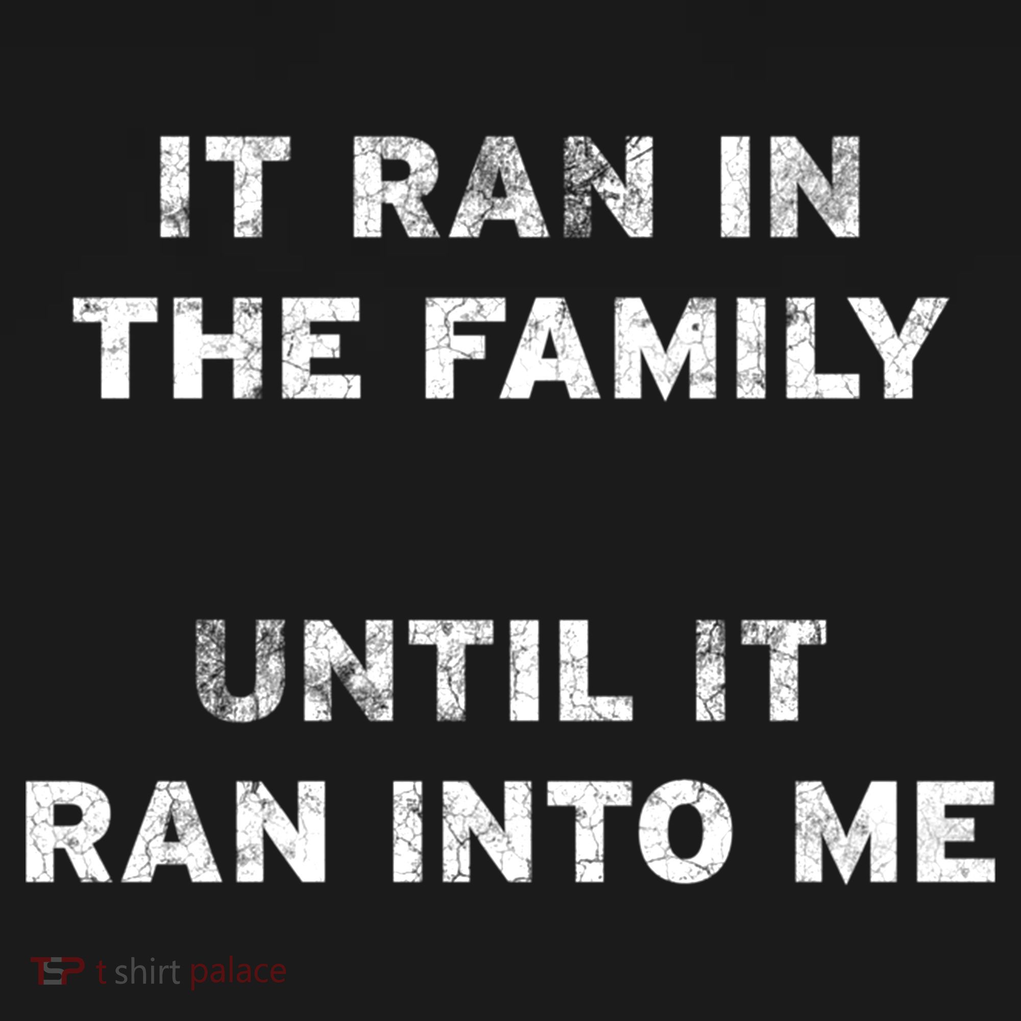 It Ran In The Family Until It Ran Into Me Cancer Survivor Gift Women's Hoodie